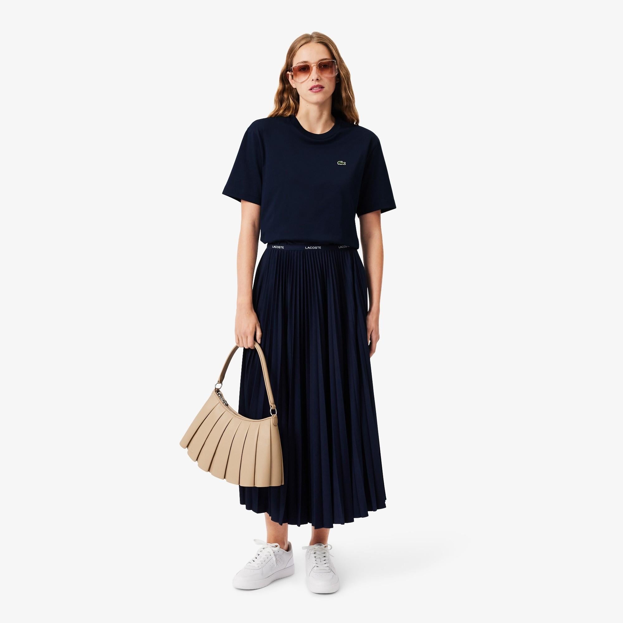 T-shirt in morbido cotone relaxed fit TF7215 166 LACOSTE 