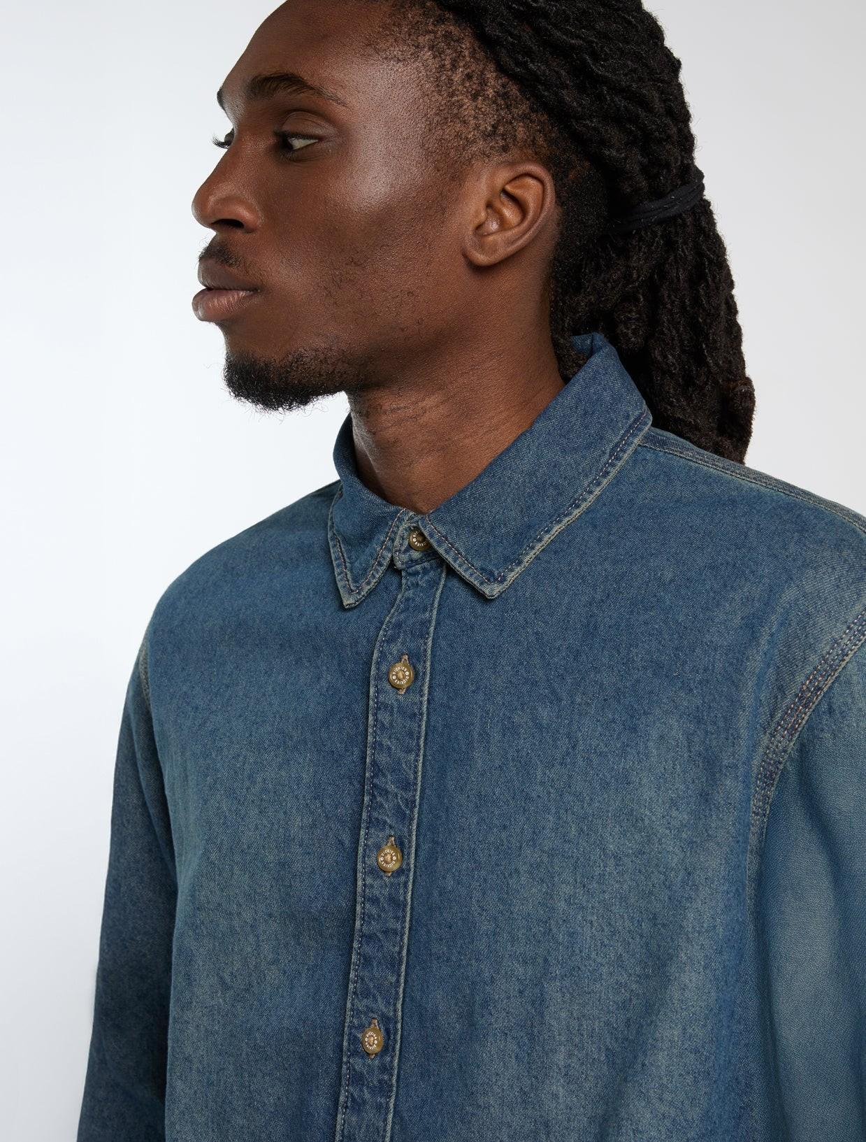 Camicia leggera in denim a maniche lunghe DK0A88GY L231 DICKIES 