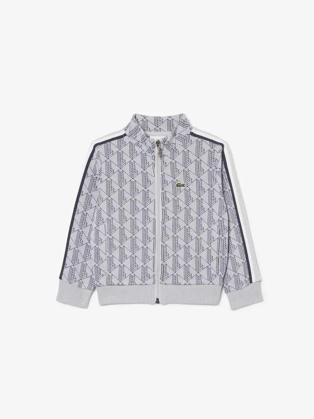 Felpa con logo all-over 847108 GJ3 LACOSTE 