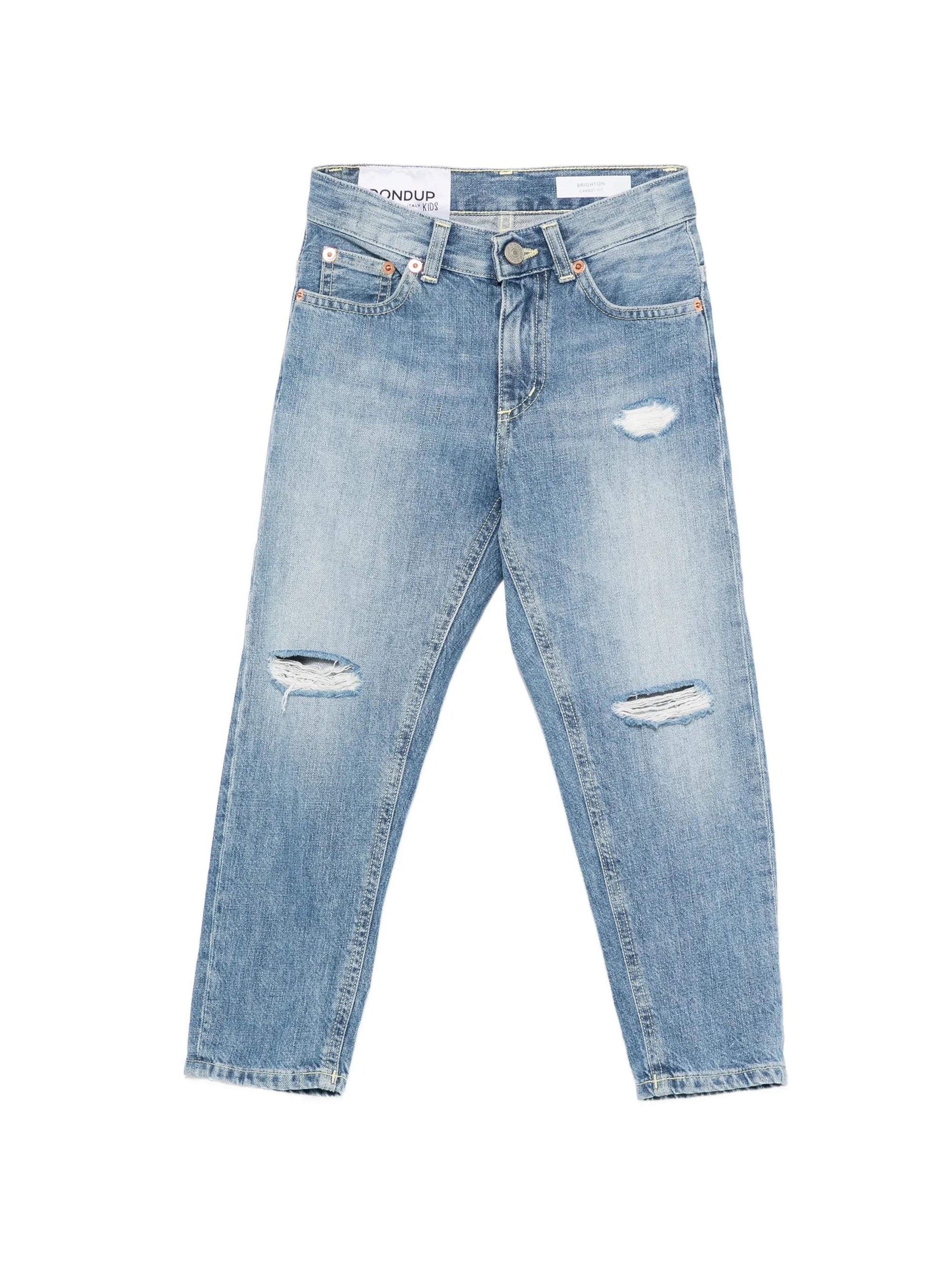 Jeans Brighton con effetto vissuto DMPA195CDF021 4099A DONDUP 