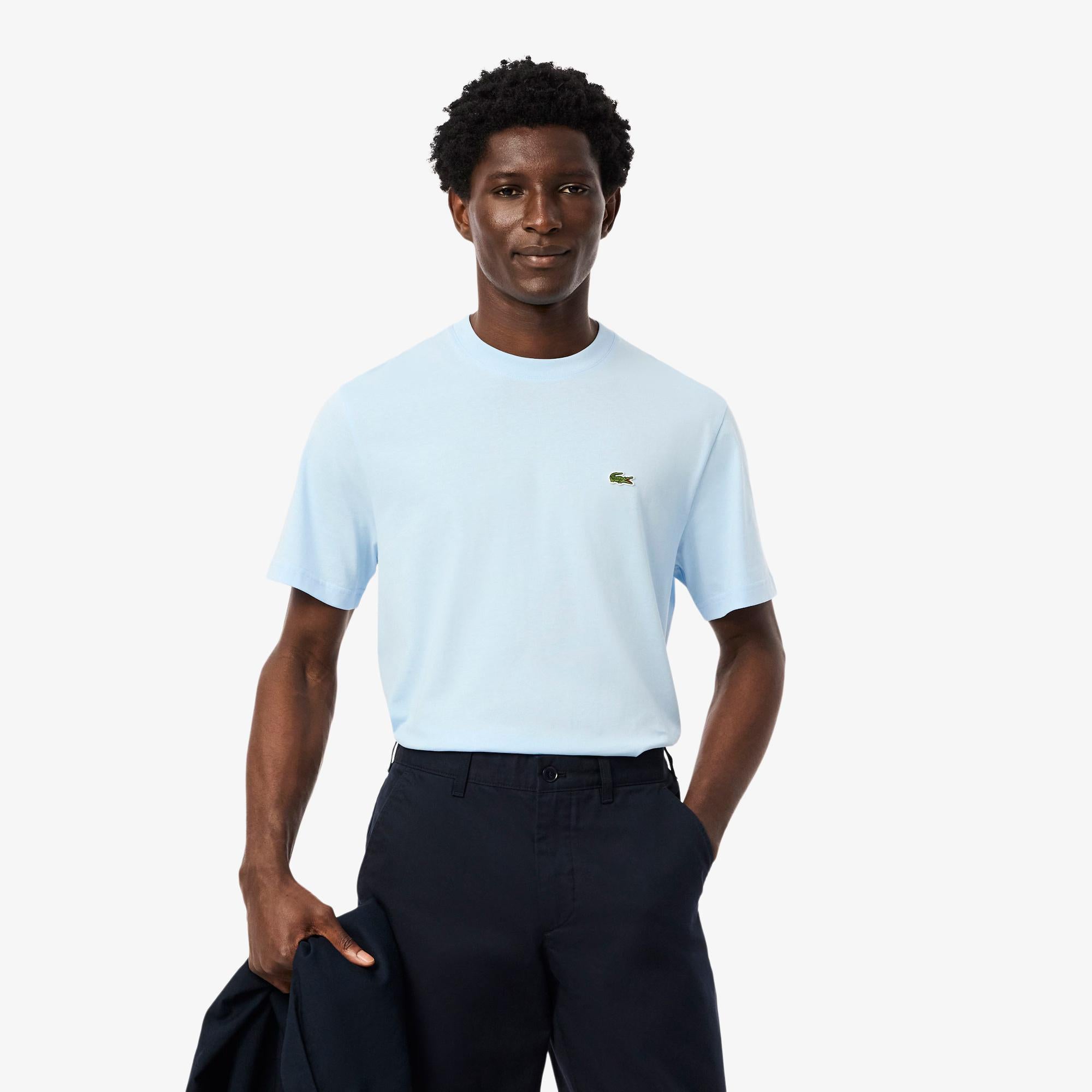 T-shirt in cotone TH7318 T01 LACOSTE 