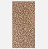 Telo mare Foutas in cotone jacquard con fantasia animalier