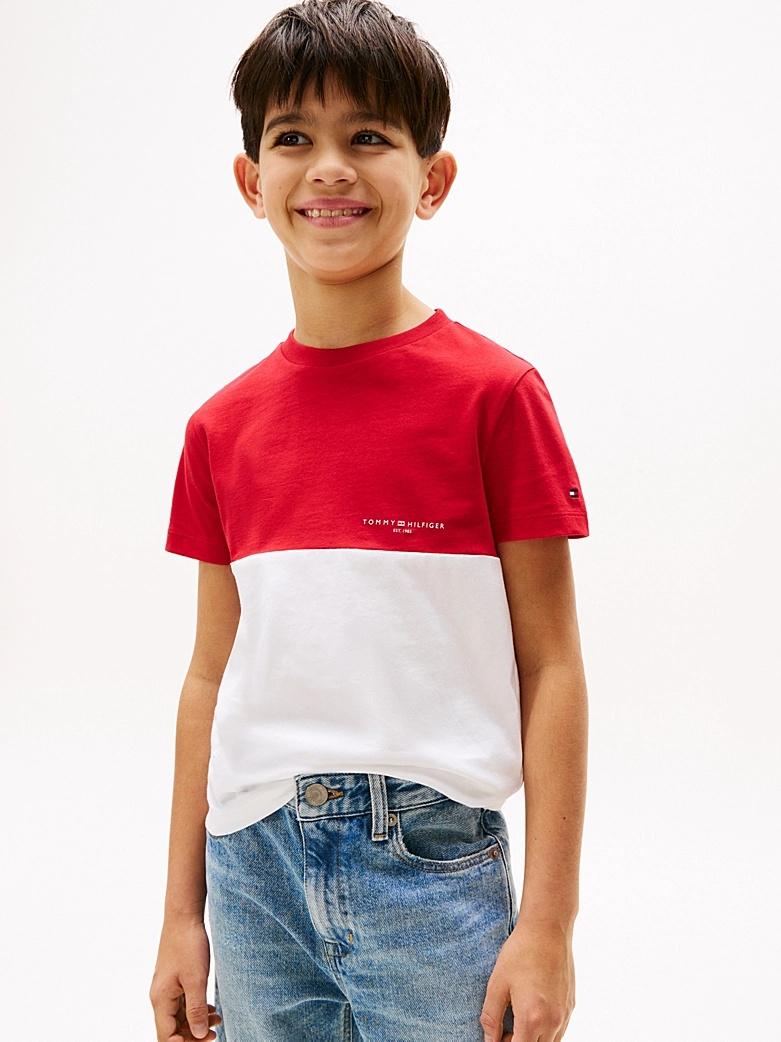 T-shirt color block KB0KB09617T XLG TOMMY HILFIGER 