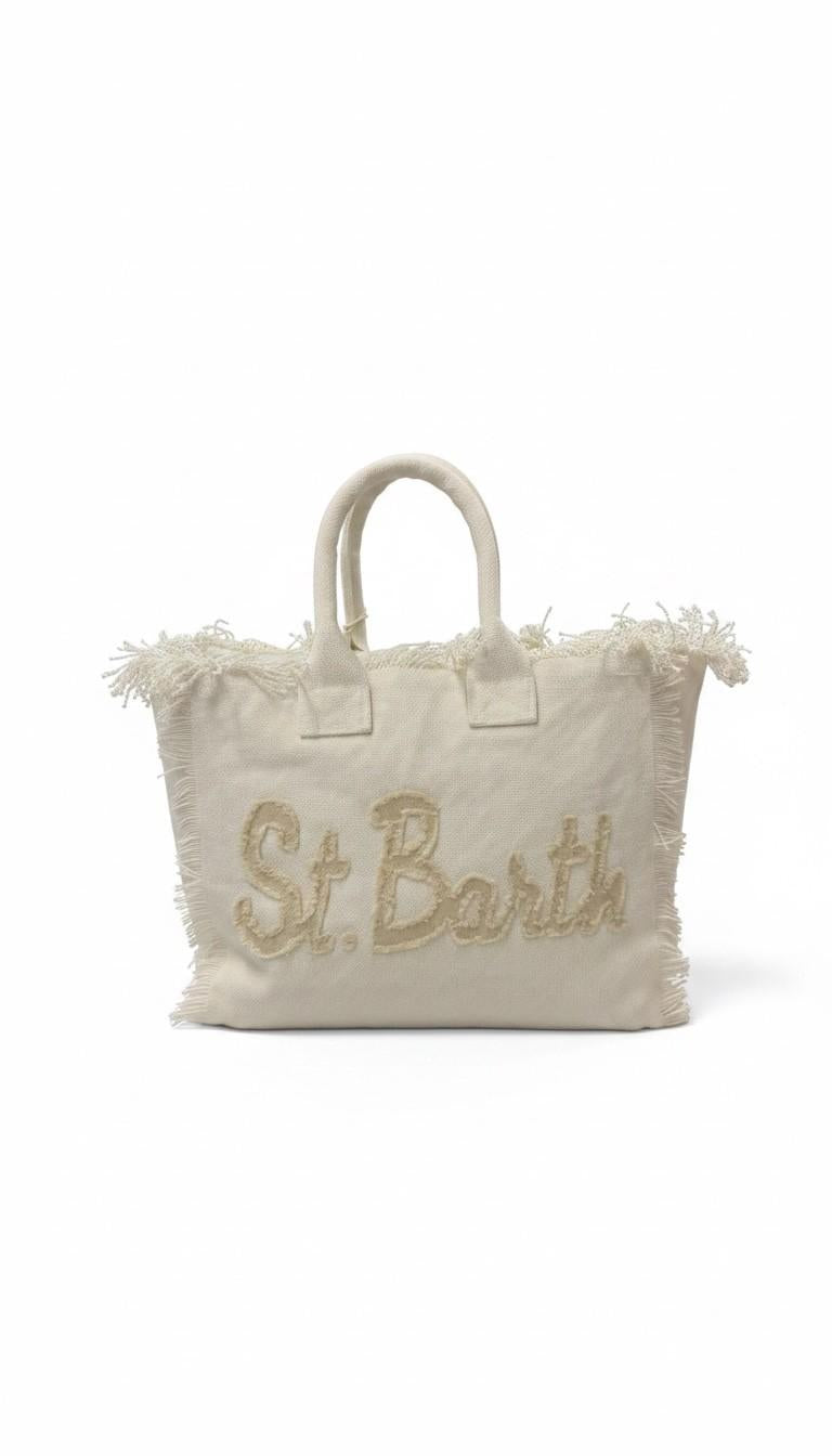 Borsa Colette in canvas con patch COL0002 02561L MC2 SAINT BARTH 