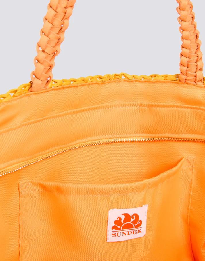 WINA - Shopping bag in paglia di carta AW029ABPA100 A7100 SUNDEK 