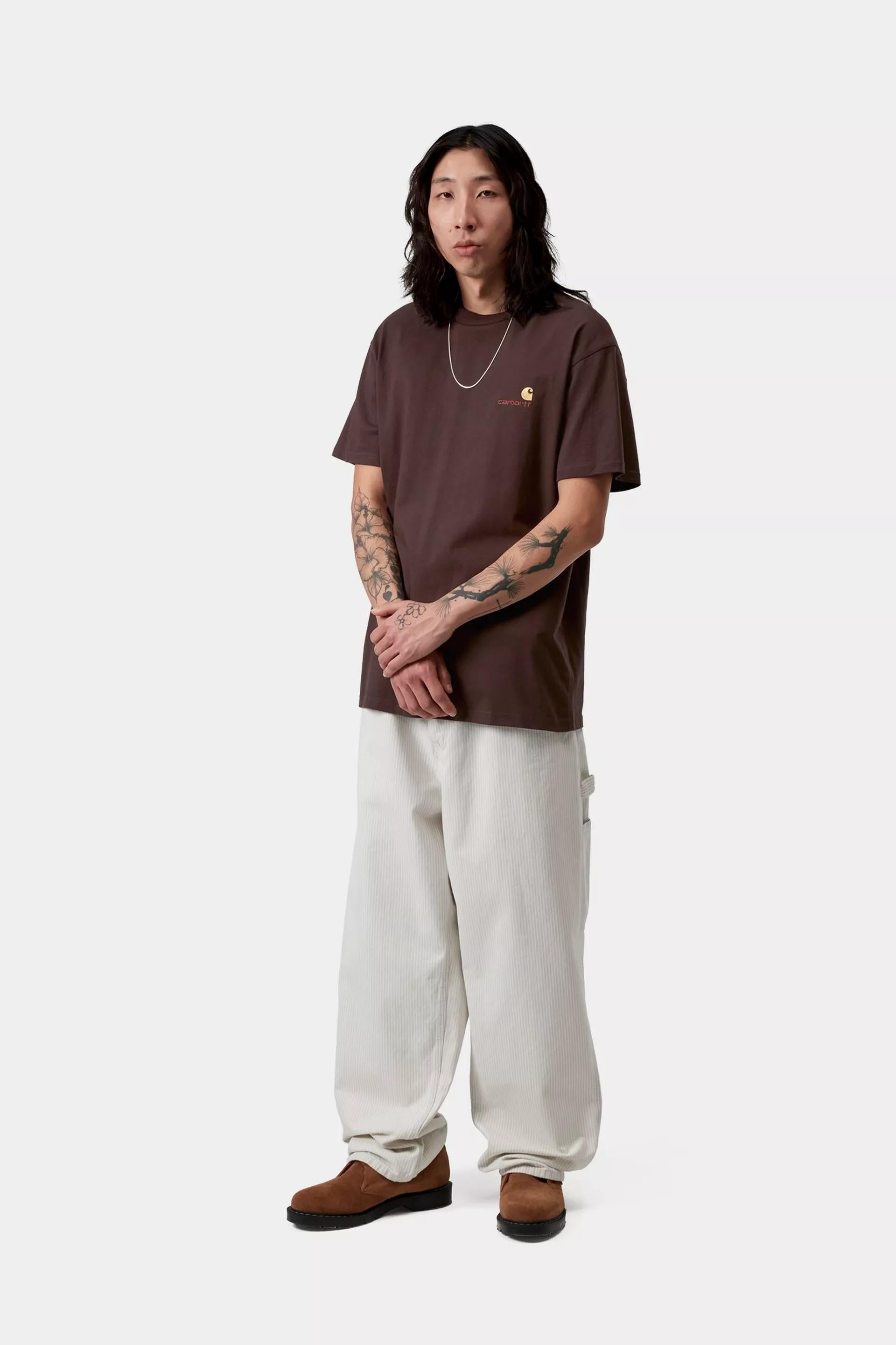 S/S American Script T-Shirt I029956 33HXX CARHARTT WIP 