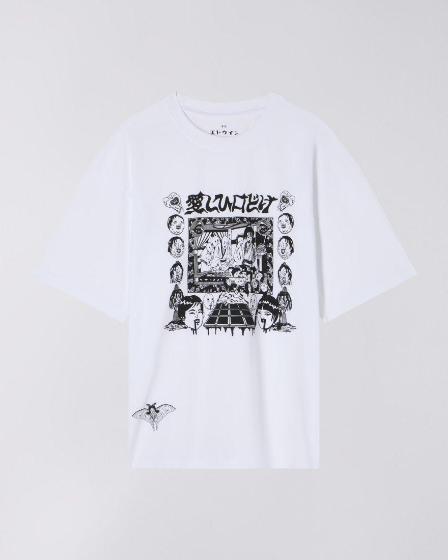 Kouichi Matsuda II T-Shirt bianca I035034 0267 EDWIN 