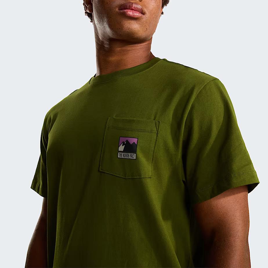 T-shirt Mountain Logo Relaxed con grafica NF0A8GUU FN41 THE NORTH FACE 