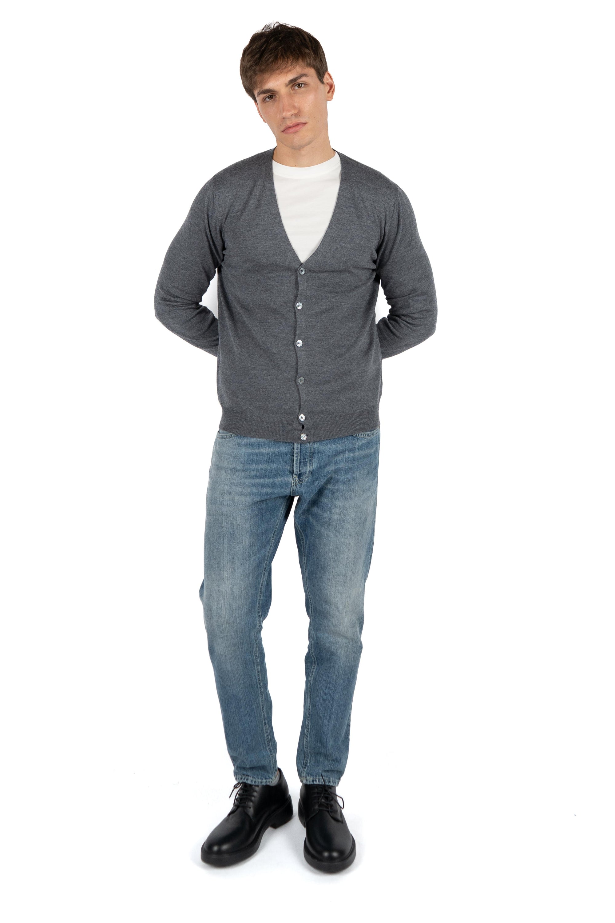 Cardigan in lana 58185/14296 088 GRAN SASSO 