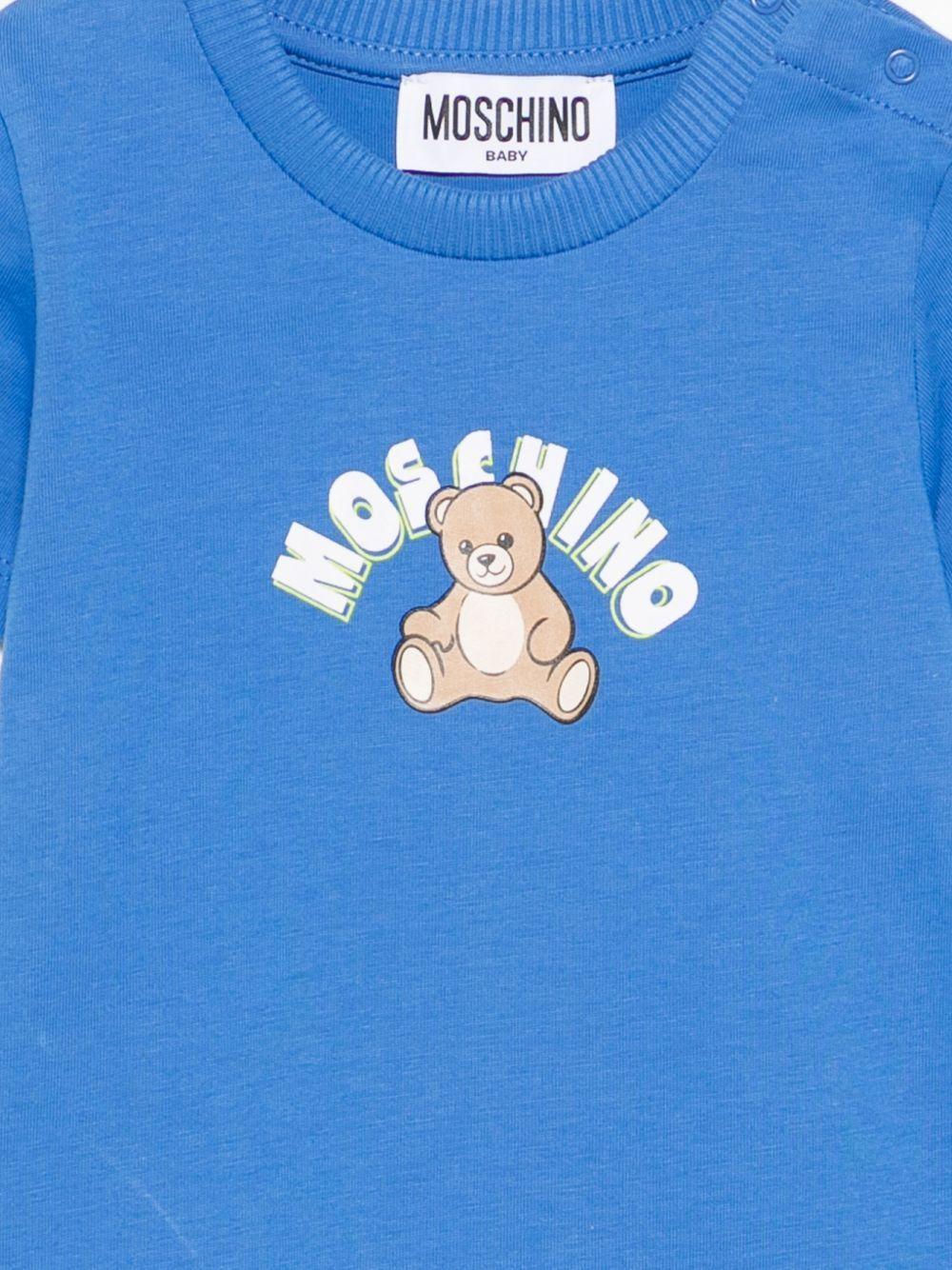 Tutina per neonati Teddy Bear MTY022LAA01 40630 MOSCHINO BABY 