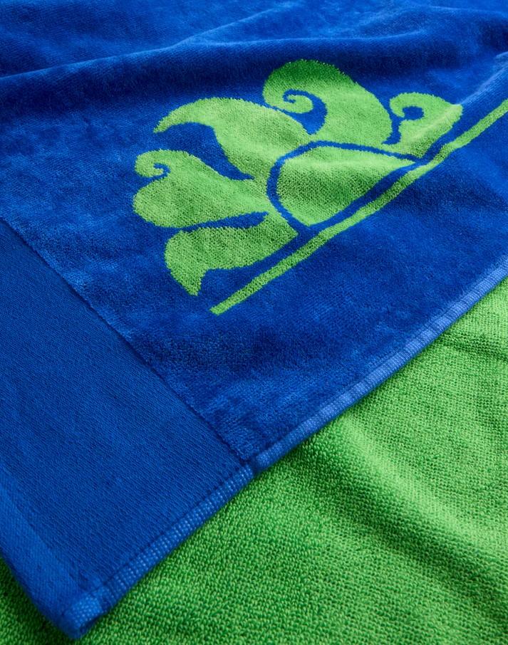 Telo mare Jacquard con logo iconico AM302ATC1000 A2201 SUNDEK 