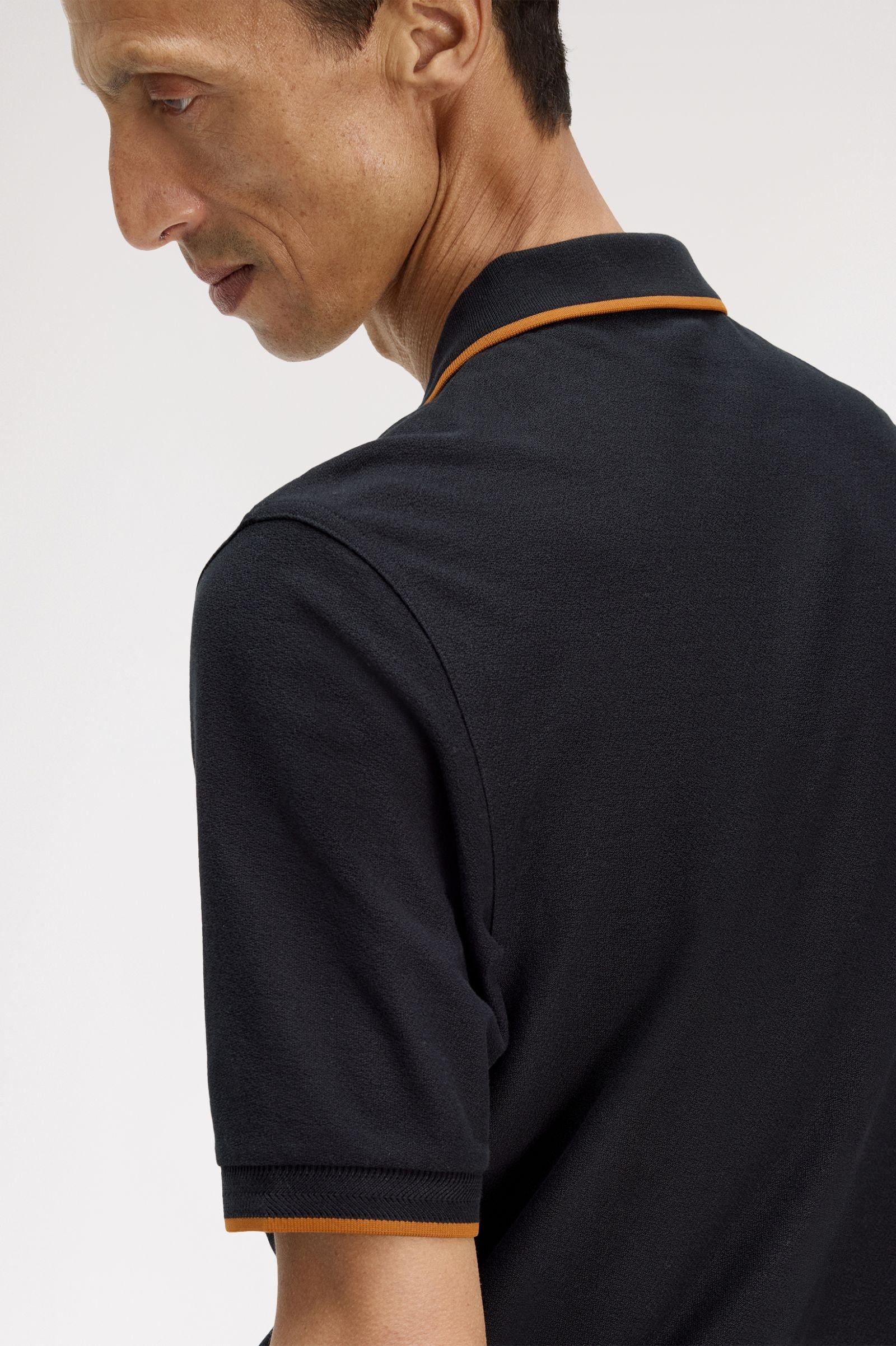 Polo In Piqué Crêpe M248058 102 FRED PERRY 