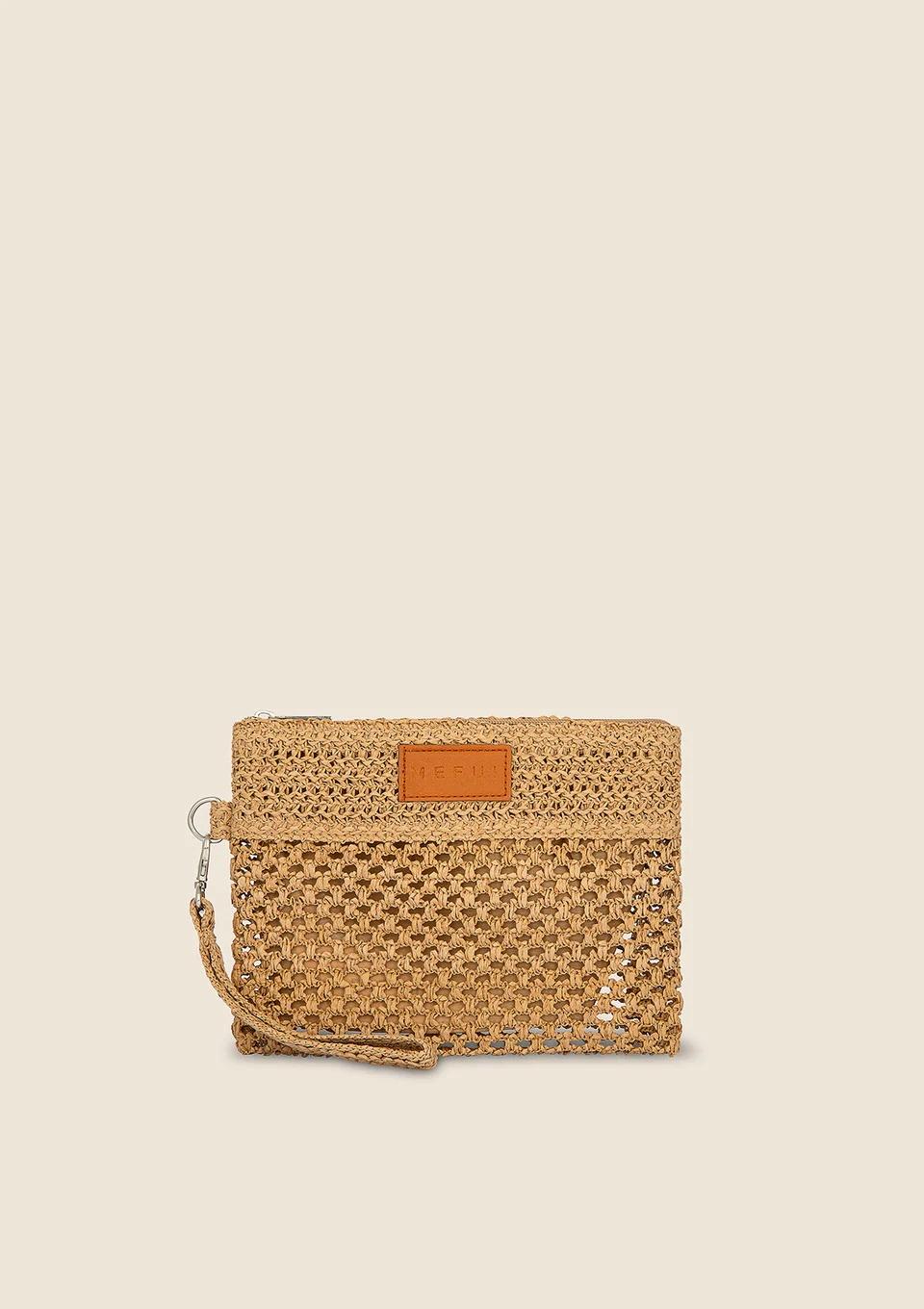 Pochette Donna Beige MA25A077 LB ME FUI 