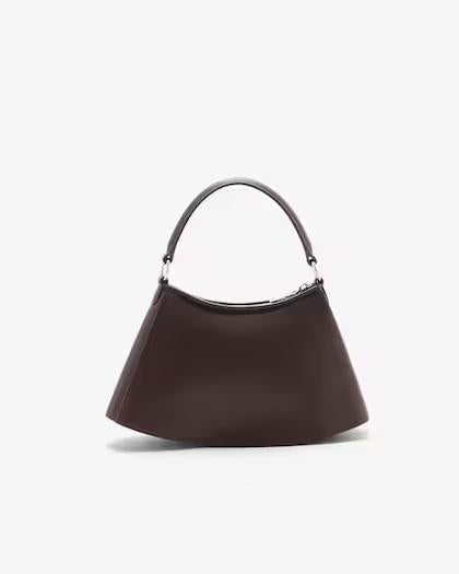 Borsa piccola in pelle Lenglen coffee bean NU5011 R29 LACOSTE ACCESSORI 
