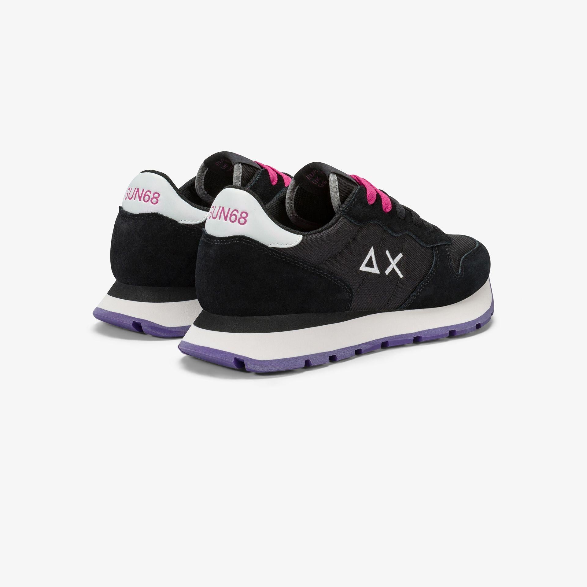 Sneaker Ally Solid in nylon e suede Z45201 11 SUN68 SHOES 