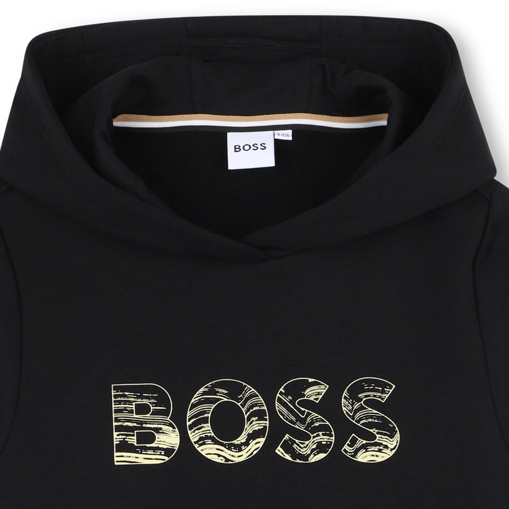 Felpa con cappuccio J52355 09BA BOSS 