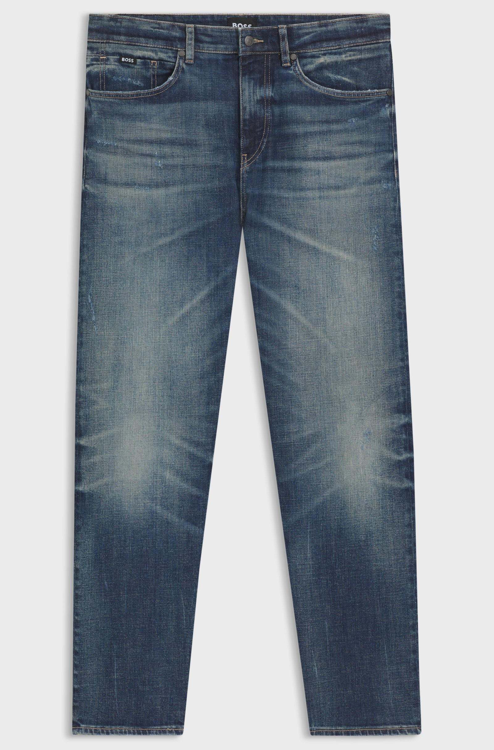 Jeans blu in denim elasticizzato 50546630 421 BOSS 