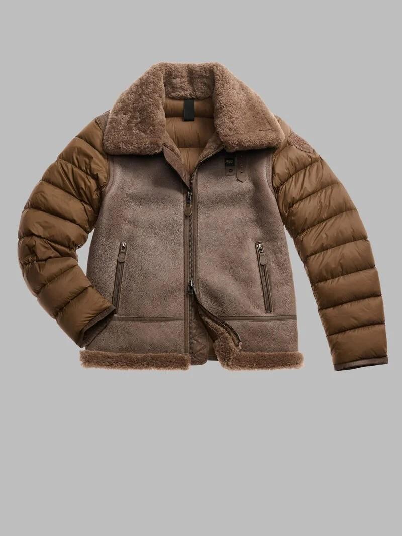 Piumino fenner 25WBLUL01333 341 BLAUER 
