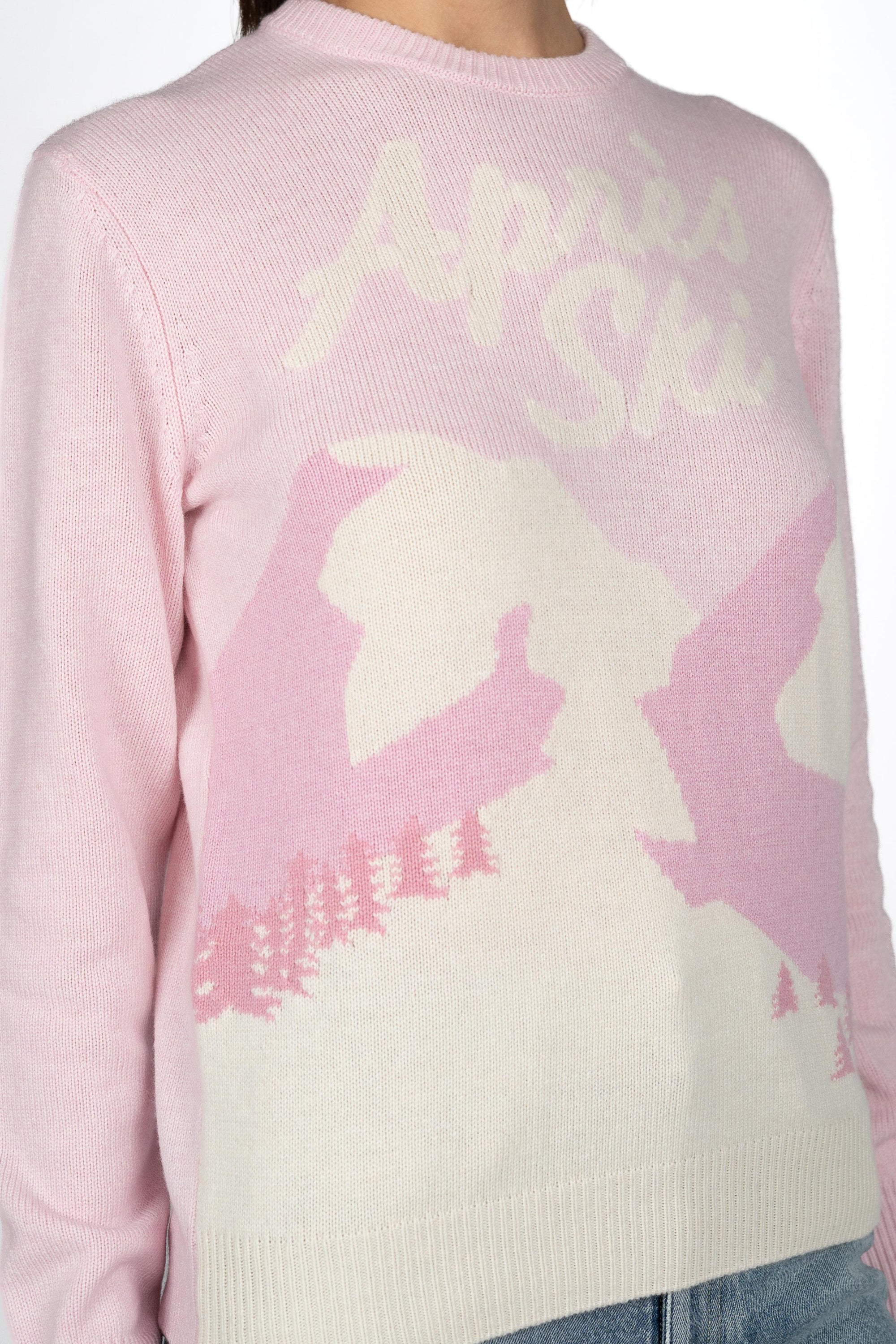 Maglione New Queen con Jacquard Apres Ski QUE0018 03899I MC2 SAINT BARTH 