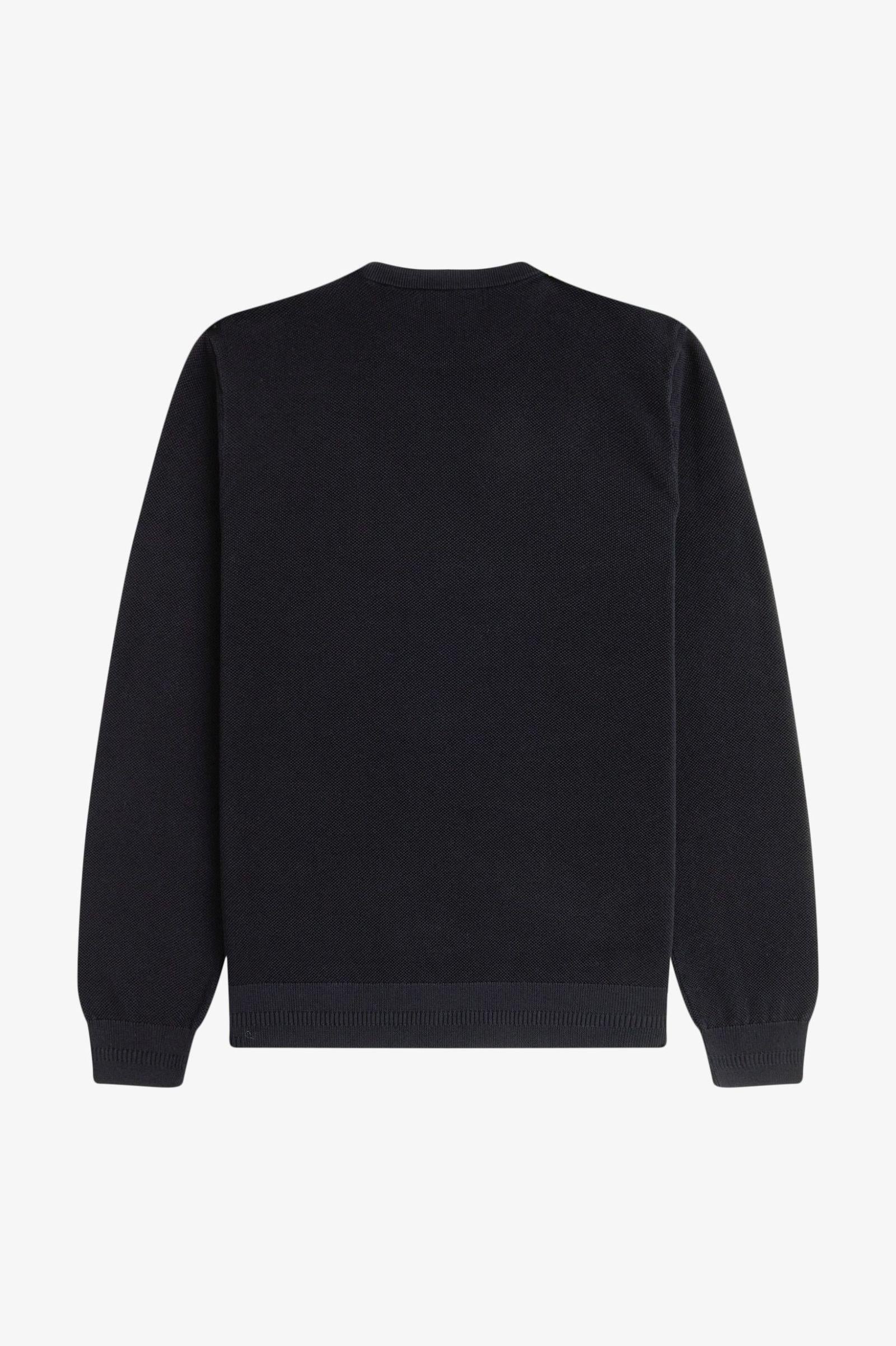Maglione in piqué K130955 102 FRED PERRY 