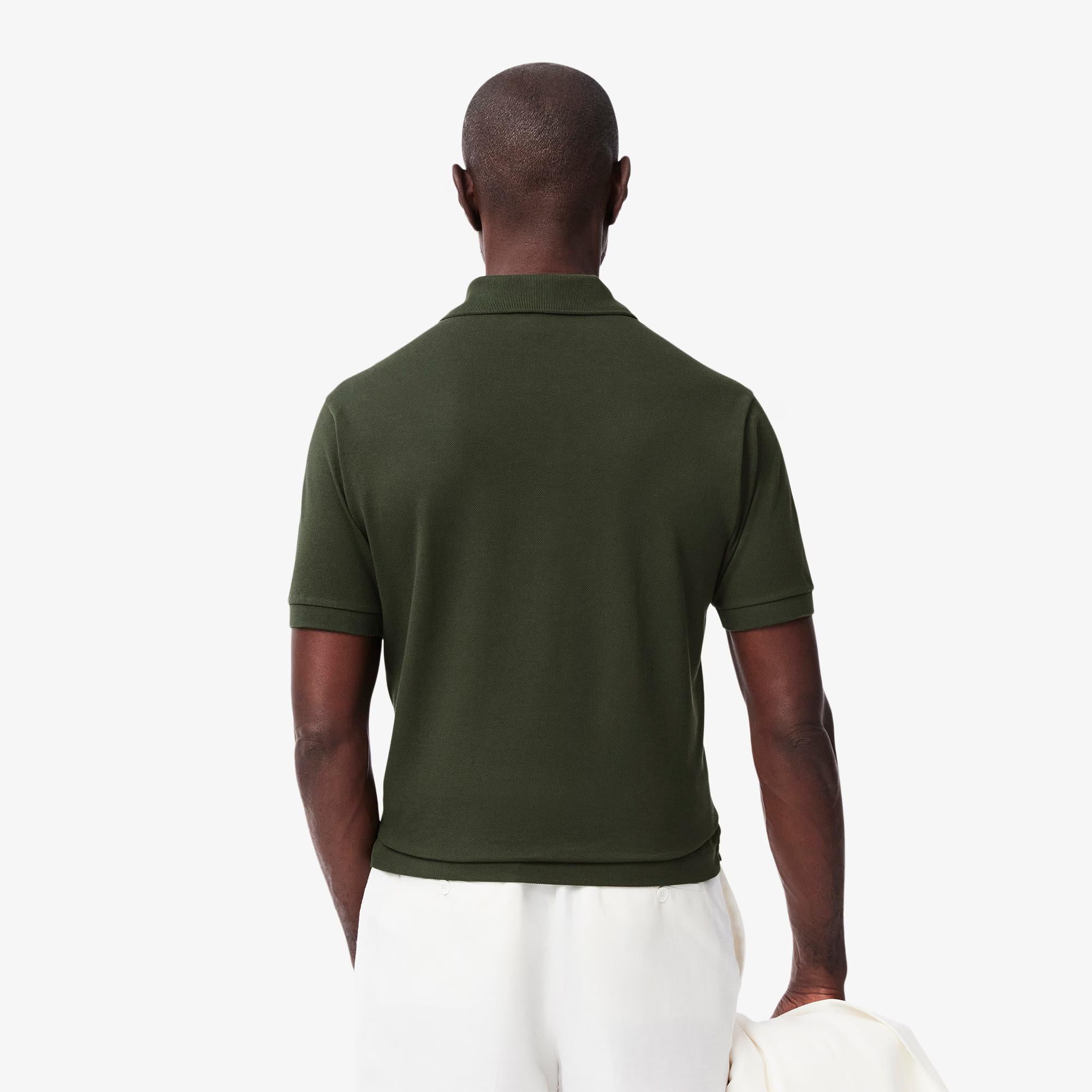 Polo in pique&#39; di cotone 1212 HCF LACOSTE 