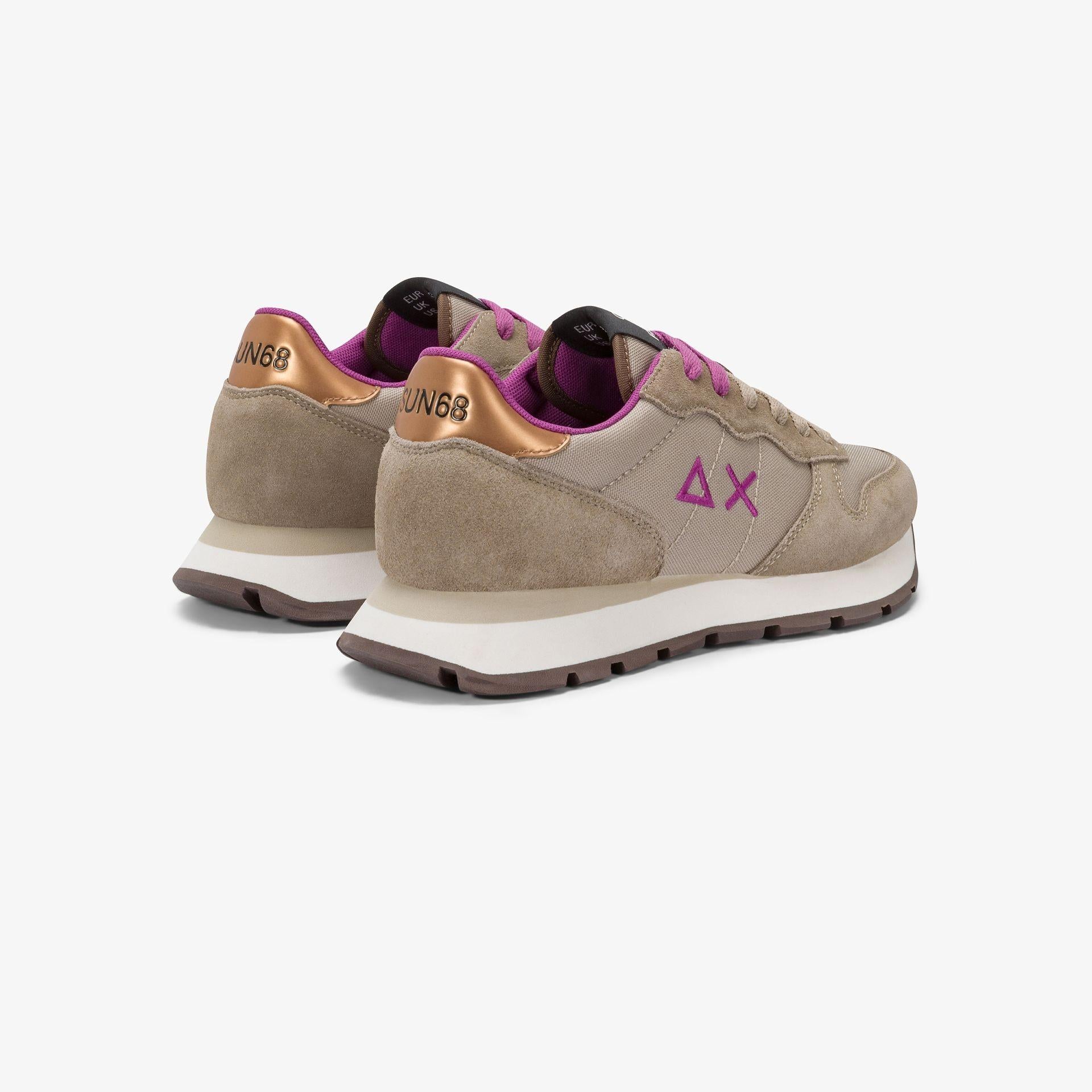 Sneaker Ally Solid in nylon e suede Z45201 77 SUN68 SHOES 