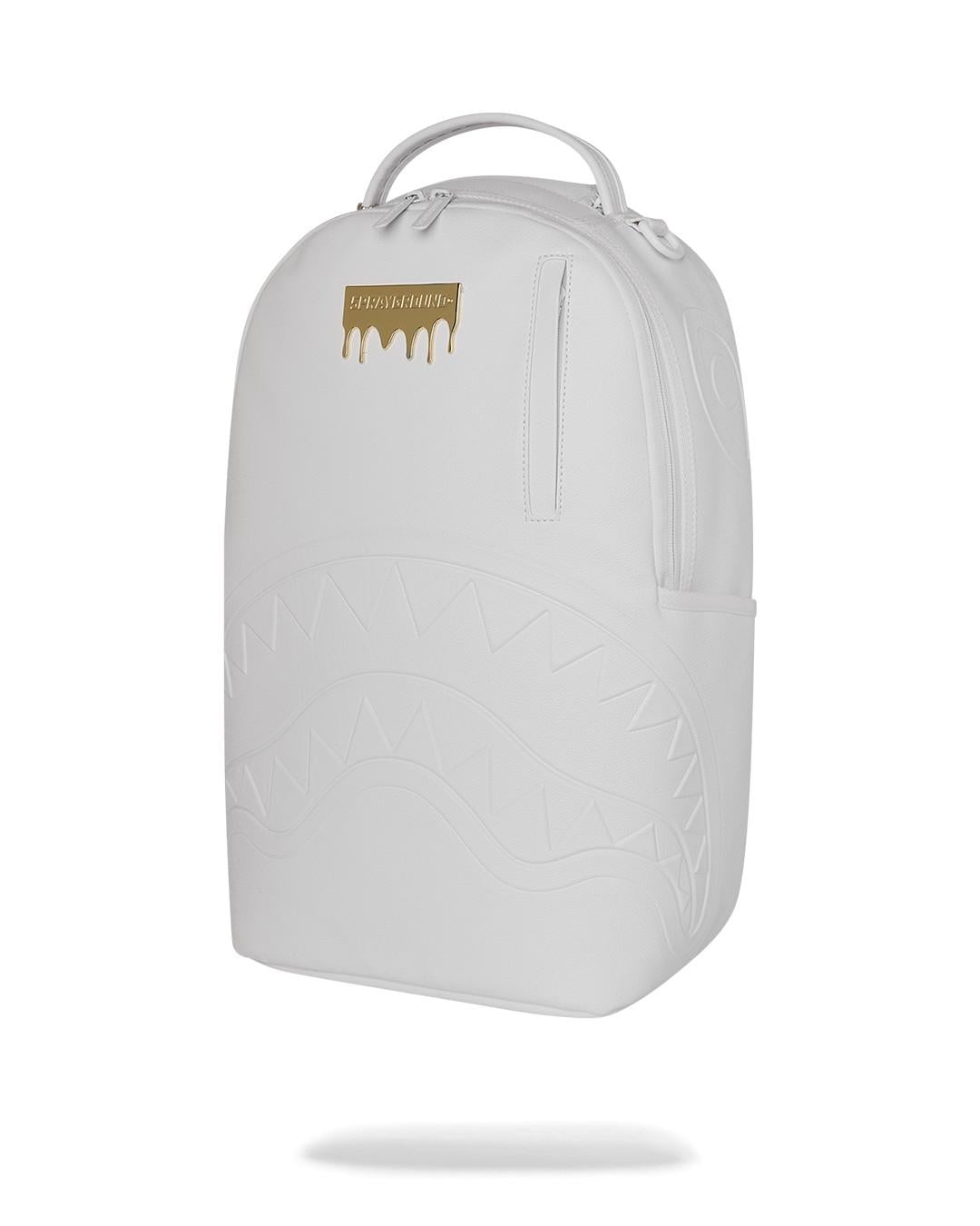 Gold brick luxe white dlxsv backpack 910B9245 NSZ SPRAYGROUND 