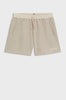Boxer da mare con logo a contrasto e profili