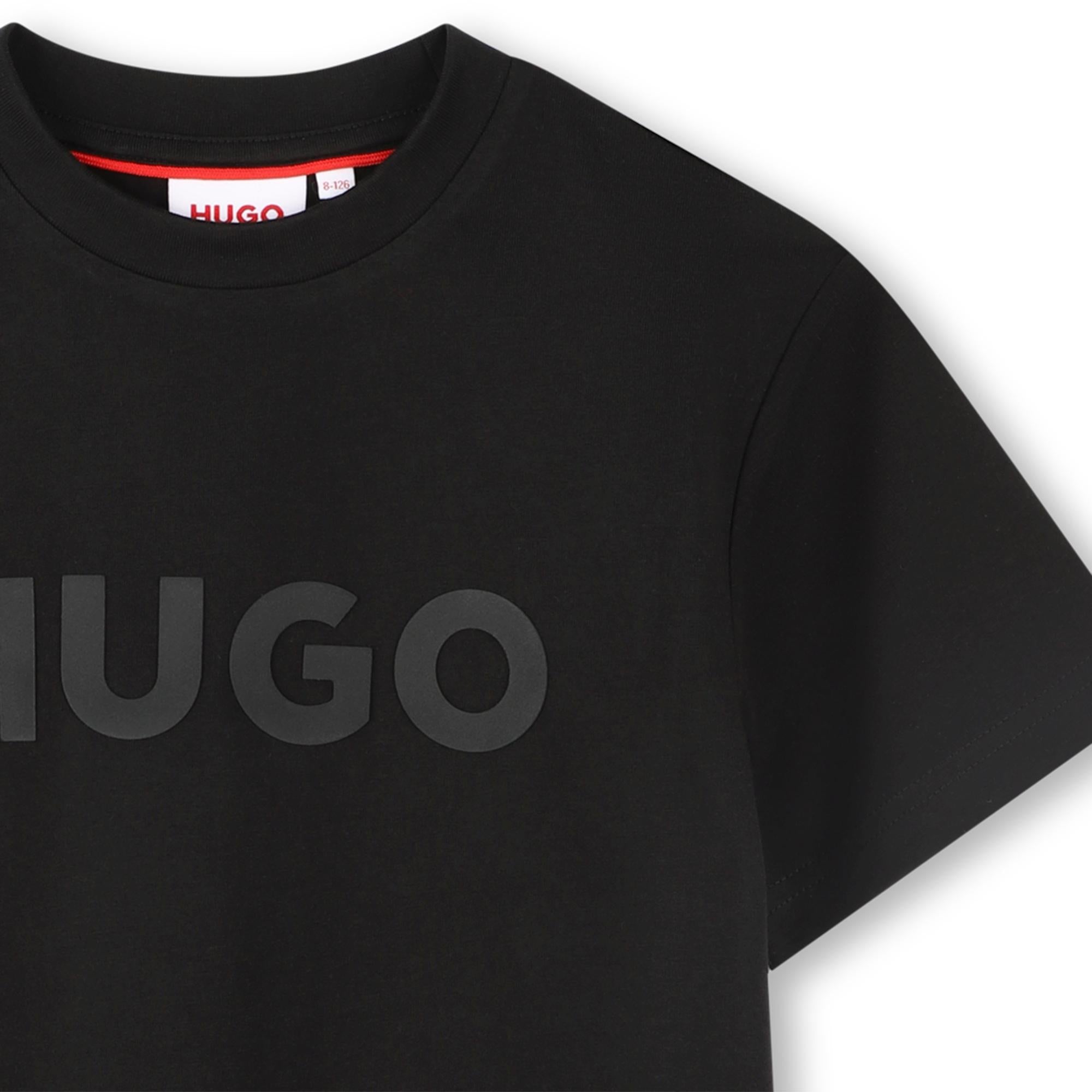 T-shirt con stampa logo scomposto G00333 09B HUGO 