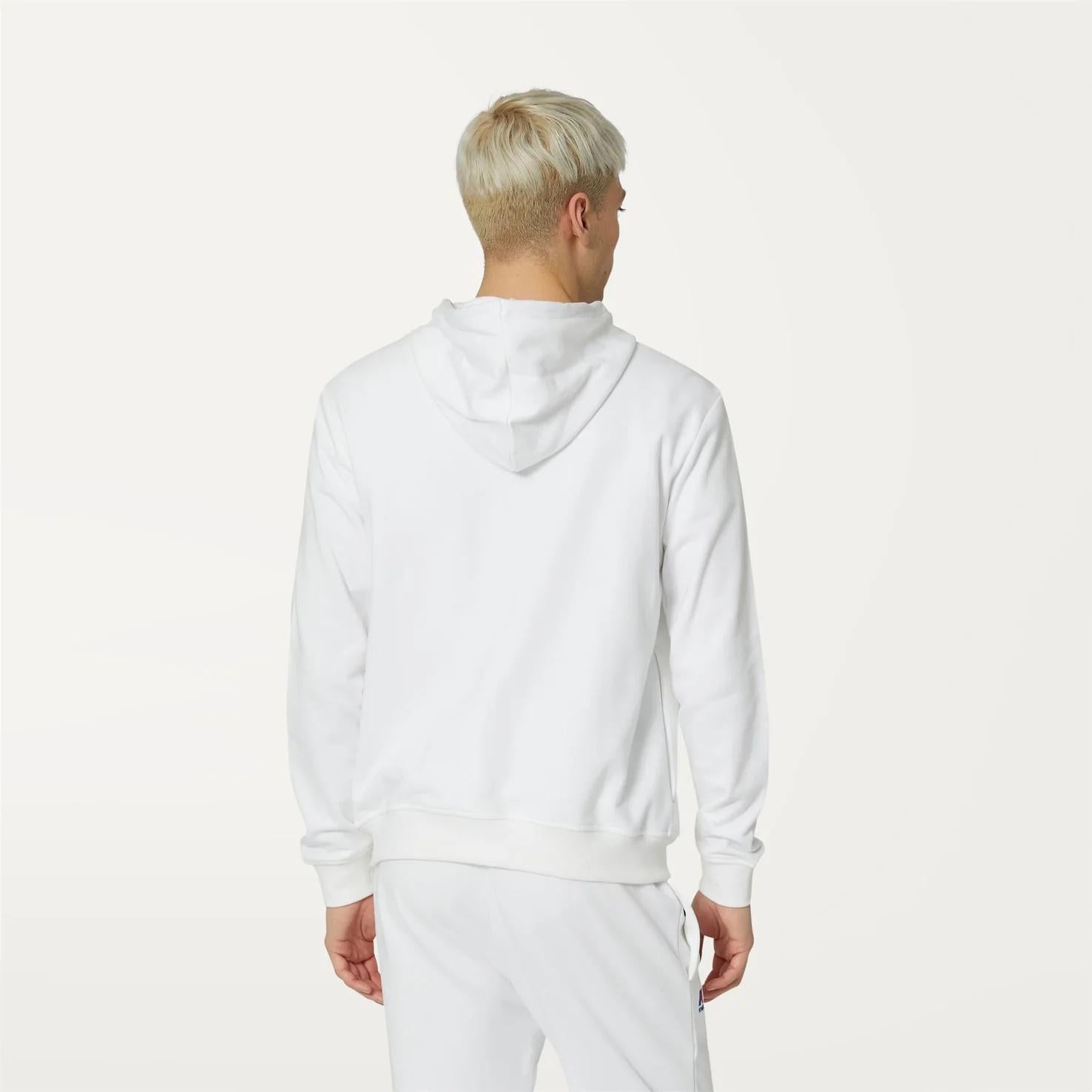Giacca in pile unisex bianco K4115ZW 001 K-WAY 