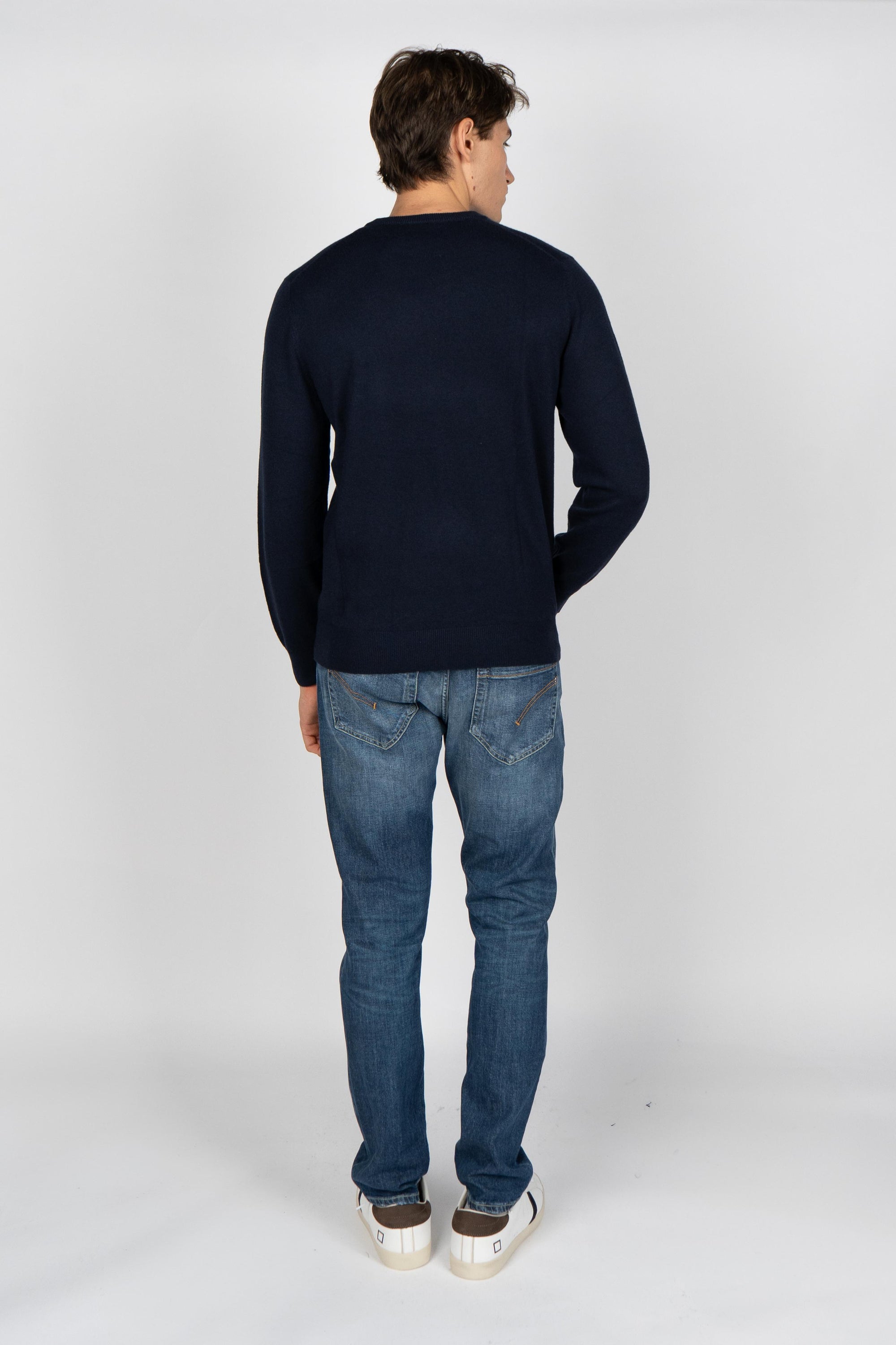 Maglione a girocollo Heron Light con ricamo Sturducks HER0024 03129I MC2 SAINT BARTH 