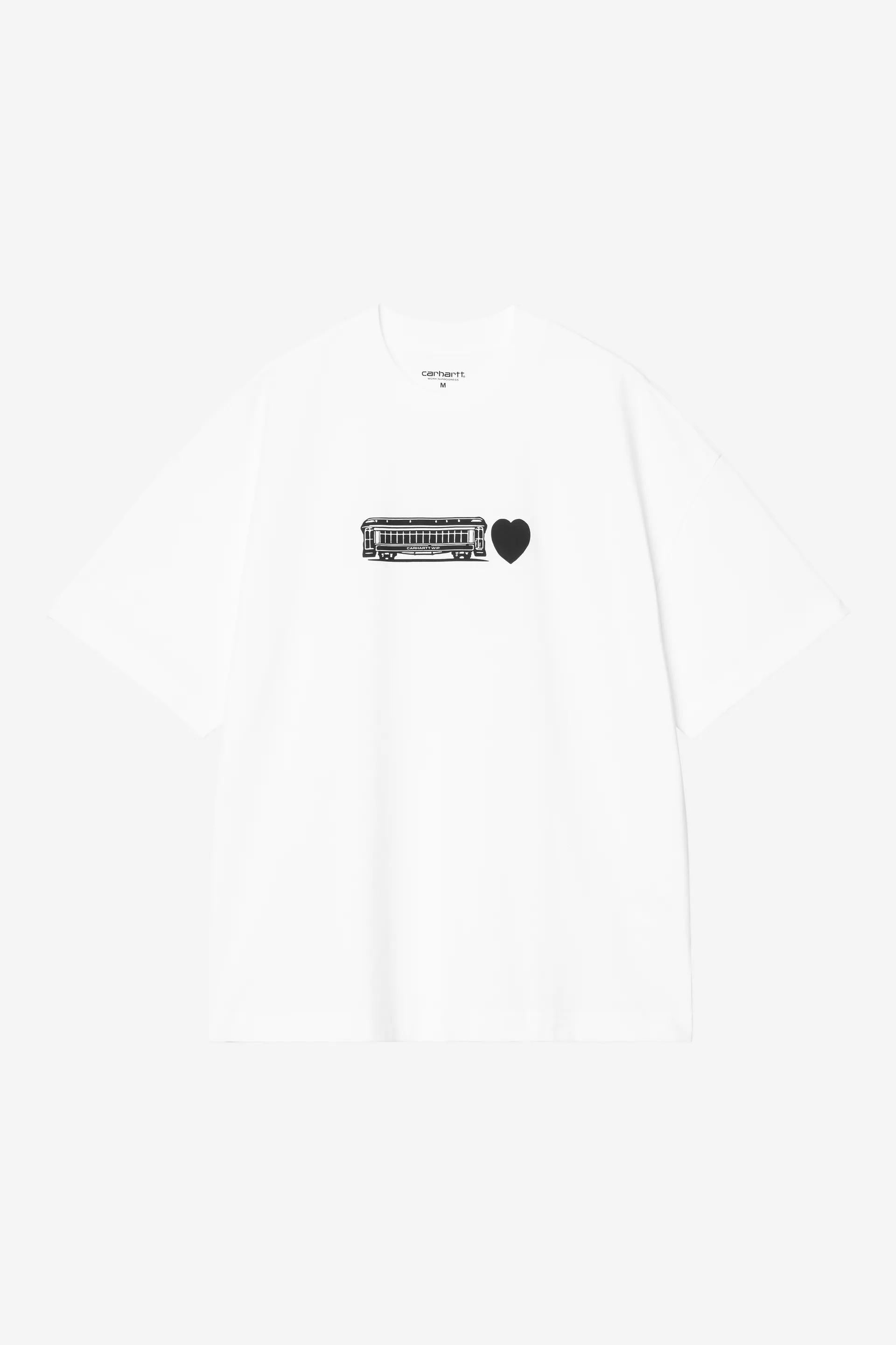 S/S Deconstructed Label T-Shirt I036008 02XX CARHARTT WIP 