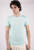 T-shirt con logo a contrasto