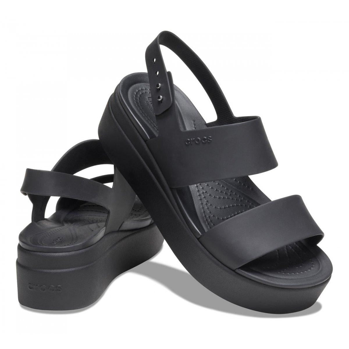 Brooklyn Low Wedge Donna Black CR206453 BKBK CROCS 