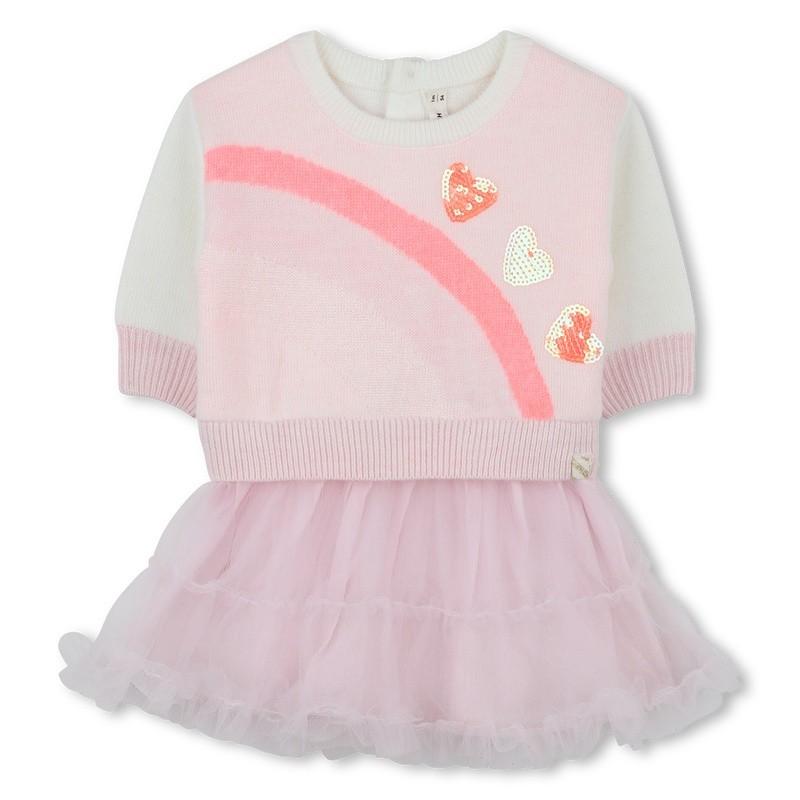 Abito in maglia U21459 N74 BILLIEBLUSH 