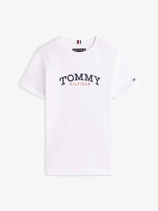 T-shirt con logo stampato KB0KB10263T YBR TOMMY HILFIGER 