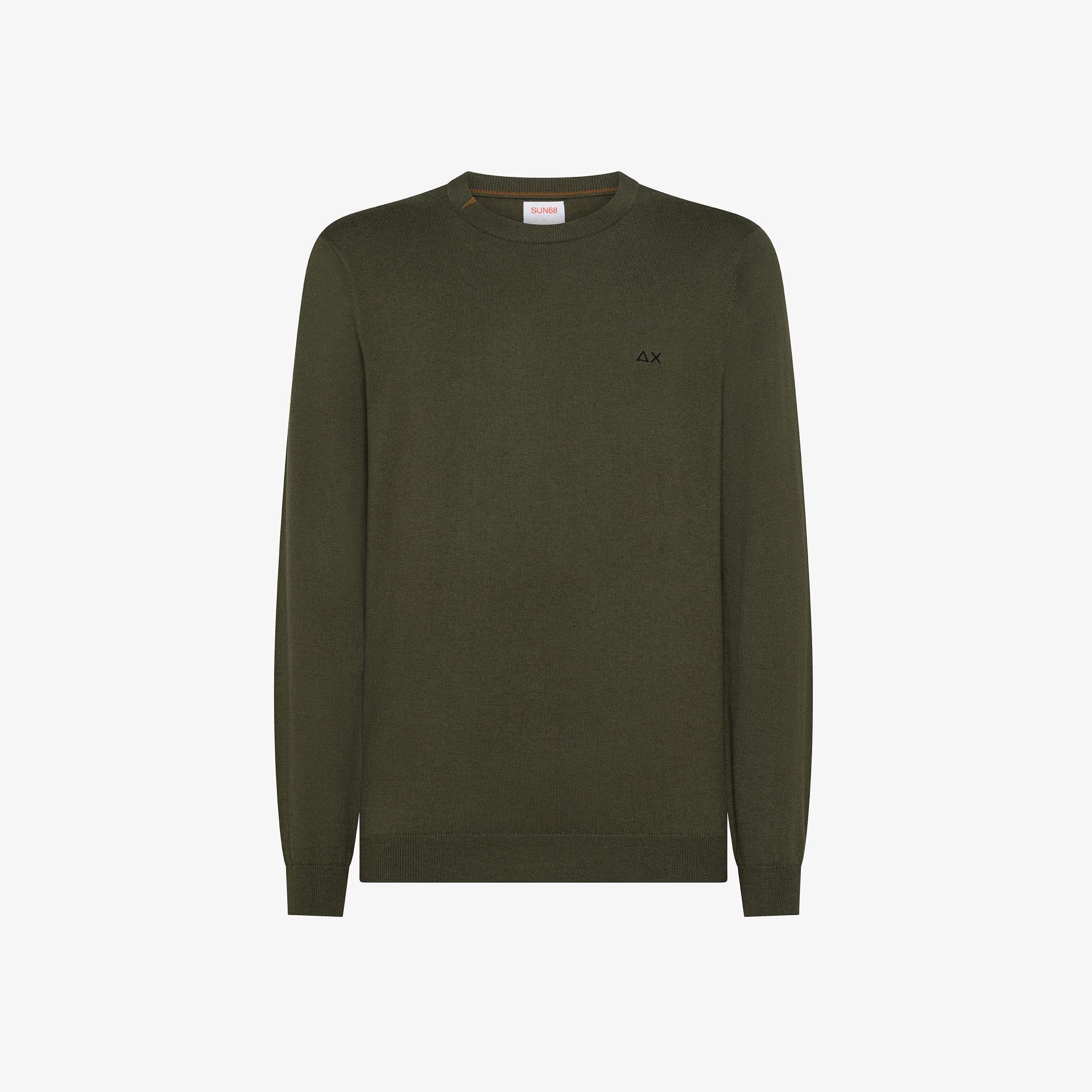 Maglia girocollo in misto lana K45101 74 SUN68 