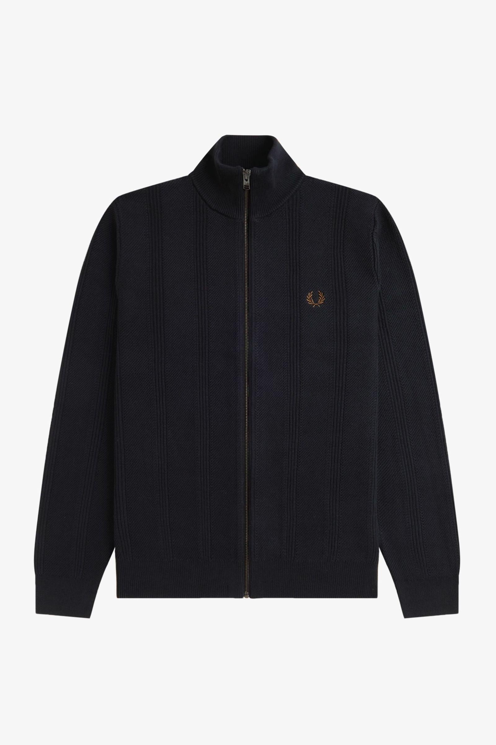 Cardigan textured K130455 102 FRED PERRY 