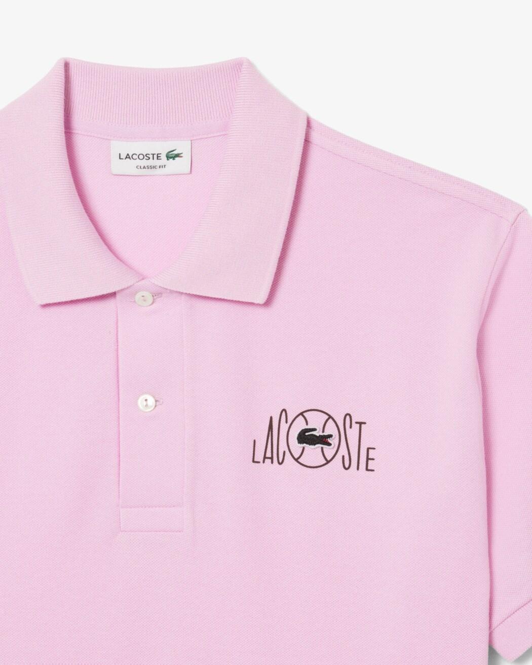 Polo classic fit con marchio grafico PH2080 Z4H LACOSTE 