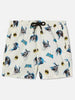 Jean Lighting Batman print swimsuit