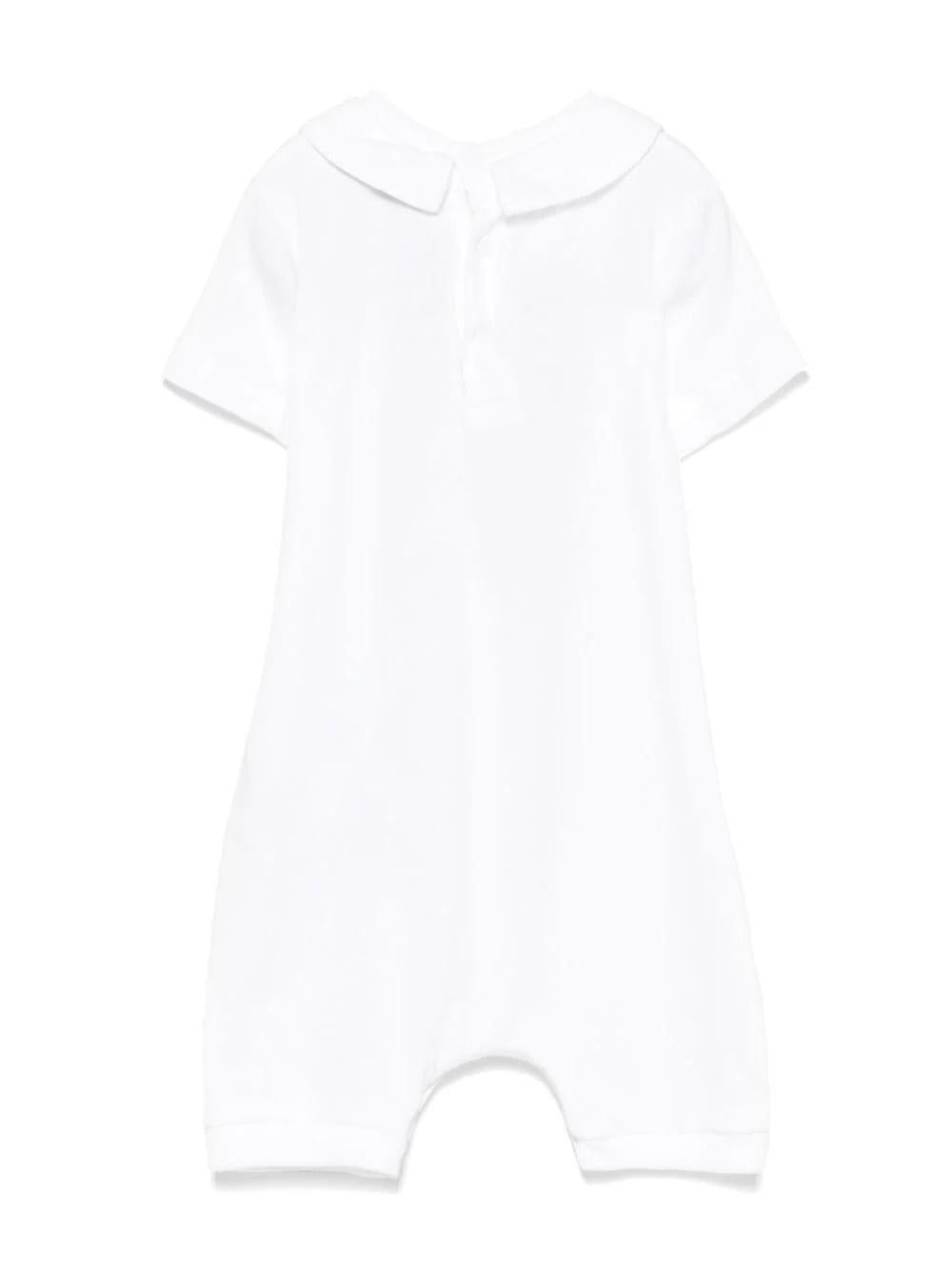 Tutina per neonato con stampa Teddy Bear MUT049LAA03A 10101 MOSCHINO BABY 