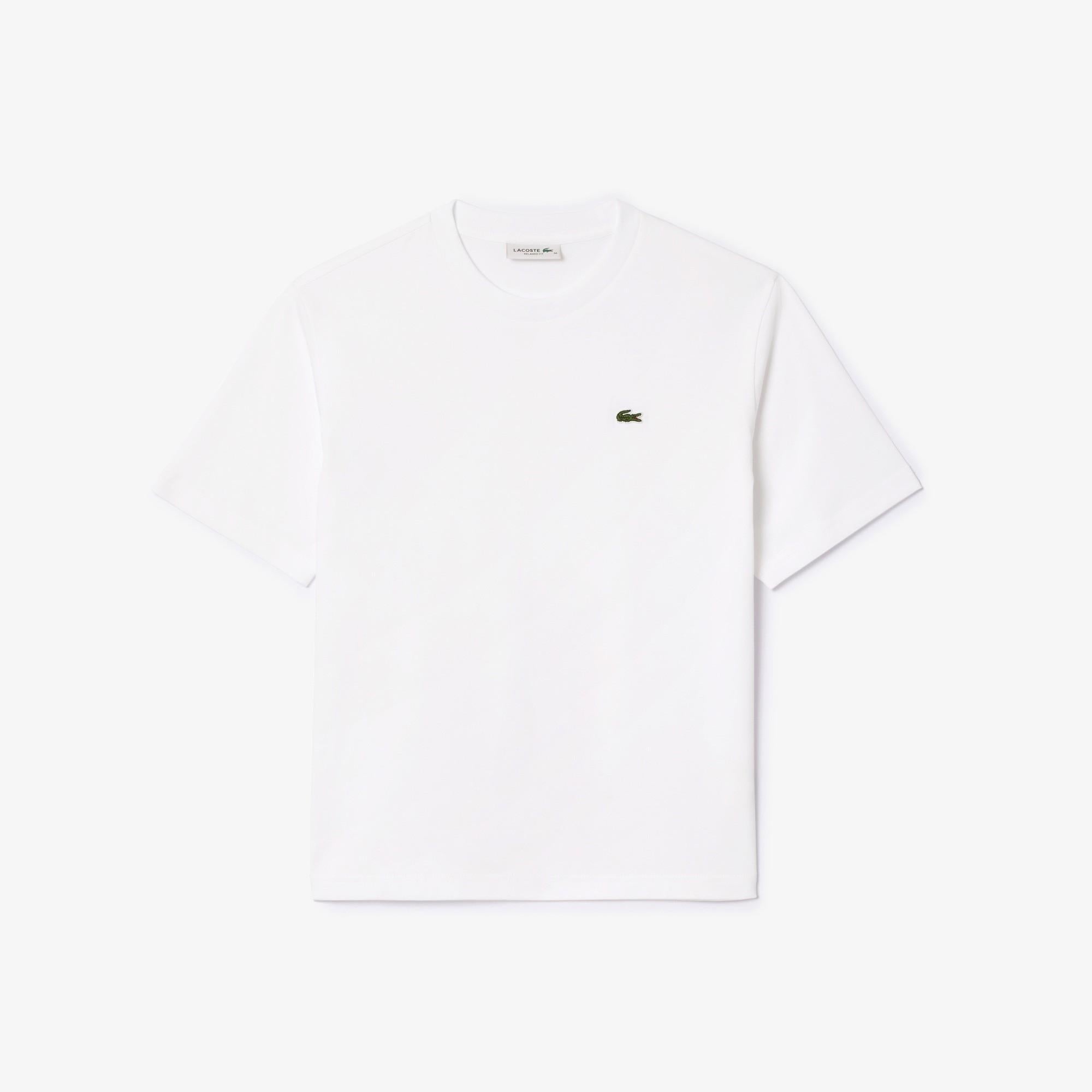 T-shirt in morbido cotone relaxed fit TF7215 001 LACOSTE 