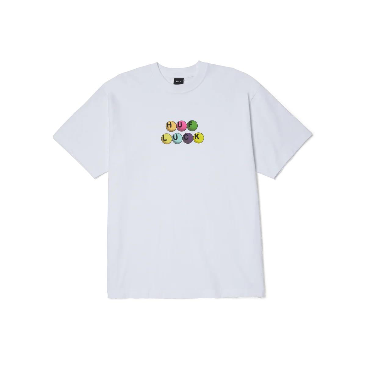 Lucky T-Shirt TS02398 WHITE HUF 