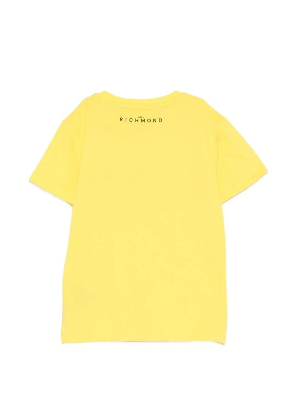 T-shirt con dettaglio logo RBP26008TS YELLOWBUT RICHMOND 