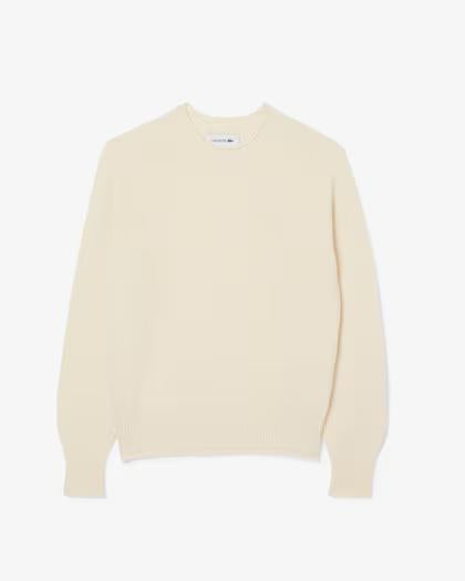 Maglione in lana cardata 3D AF4160 XFJ LACOSTE 
