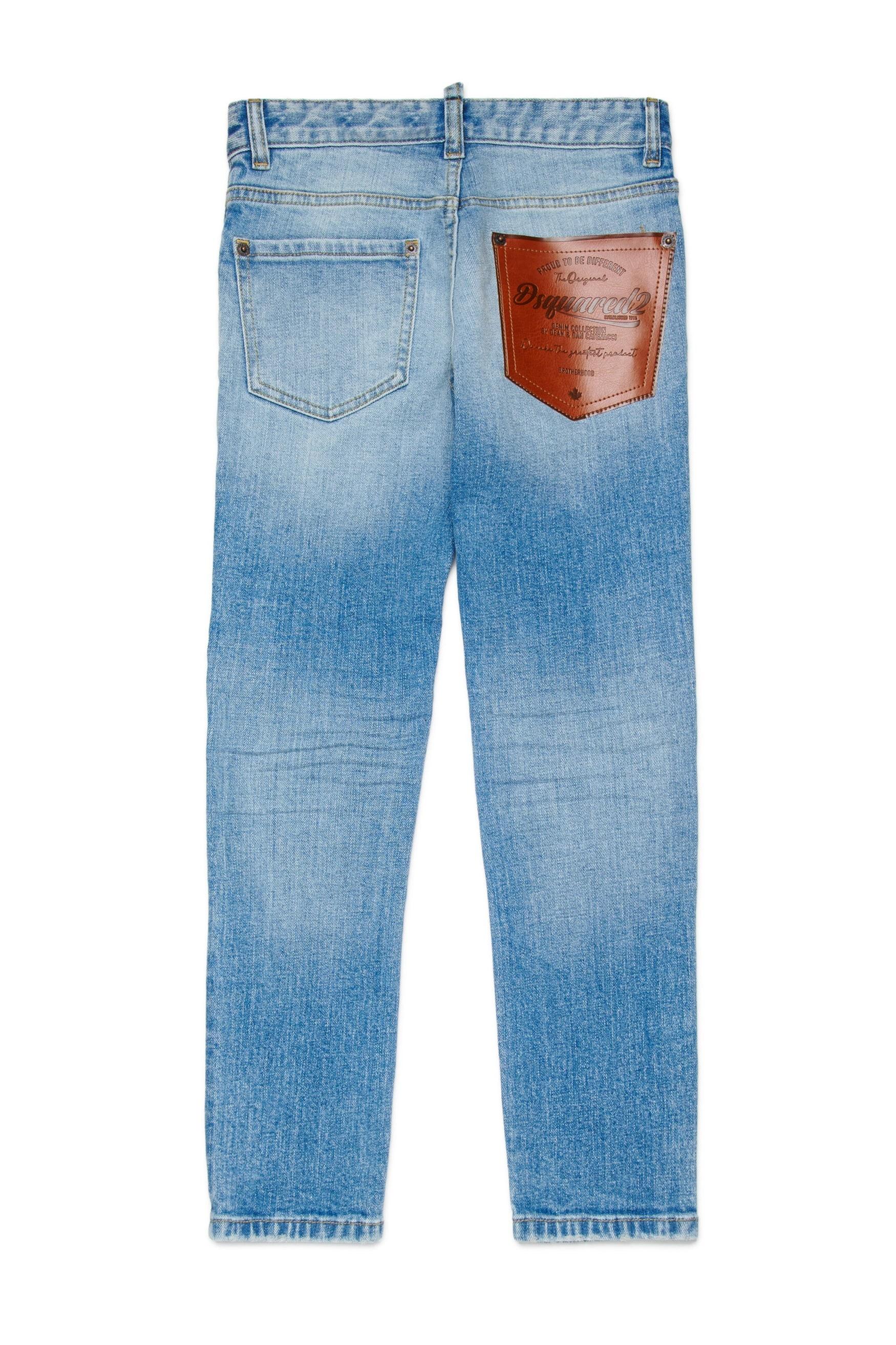 Jeans slim fit lavaggio blu chiaro DQ3281D0AF3 DQ01 DSQUARED2 