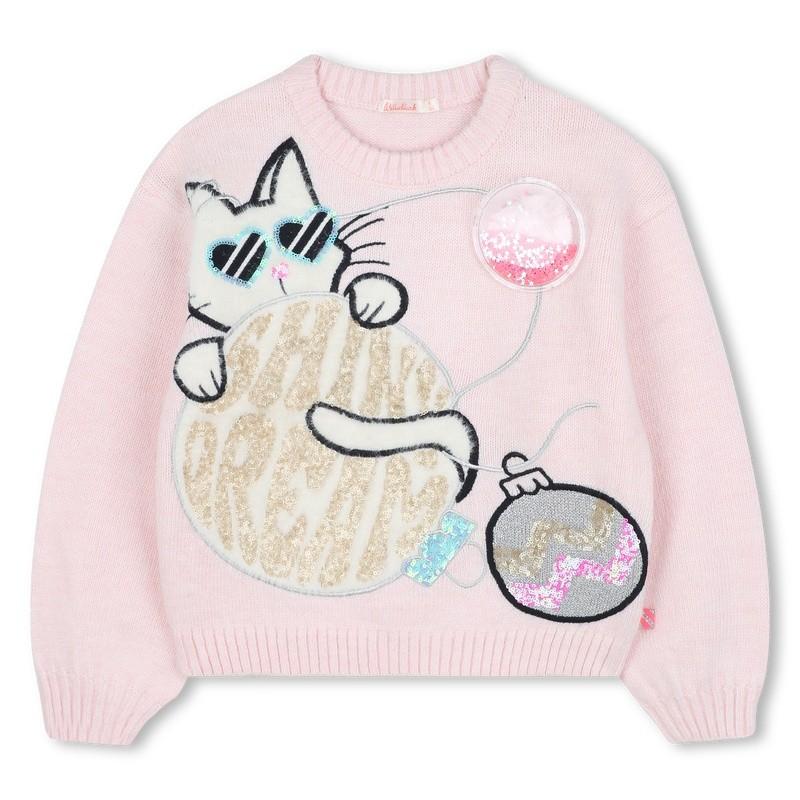 Maglione natalizio lavorato a maglia U21380 47V BILLIEBLUSH 