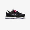 Sneaker Ally Solid in nylon e suede