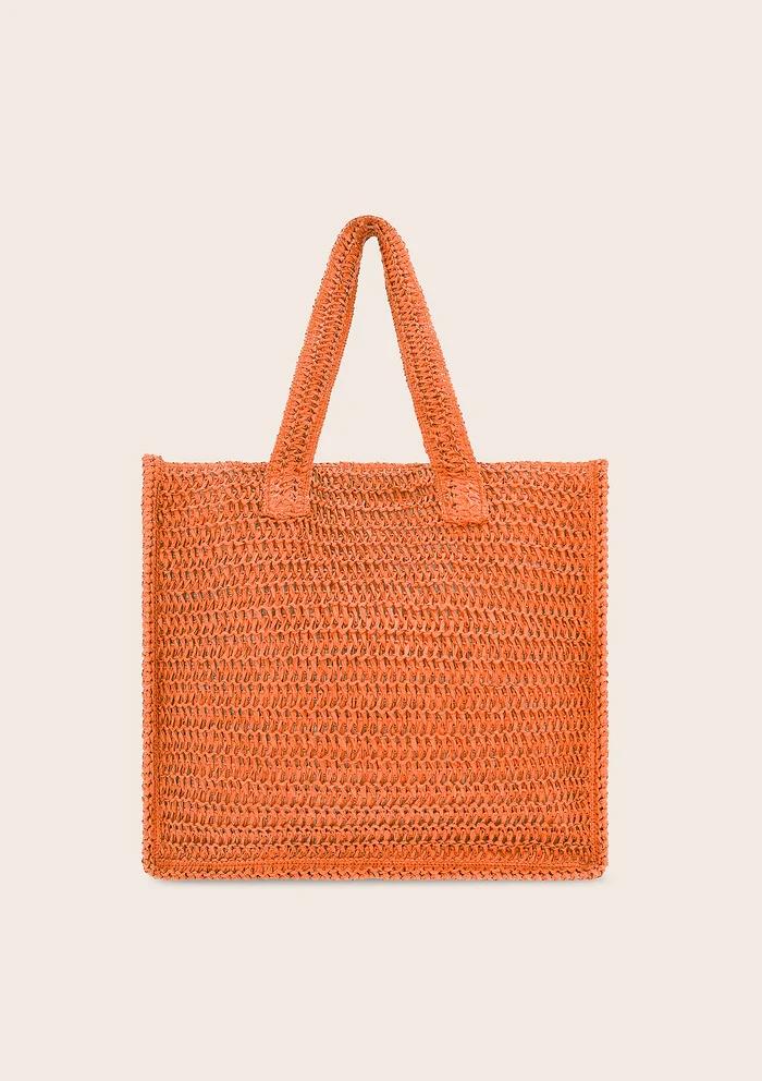 Tote Summer Bag Arancione A055 OR F**K 