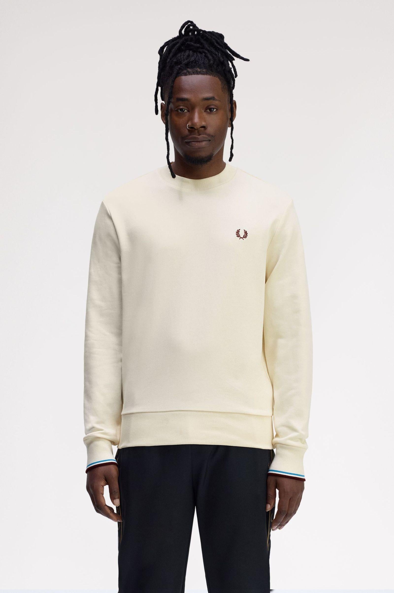 Felpa Girocollo M753555 Z46 FRED PERRY 